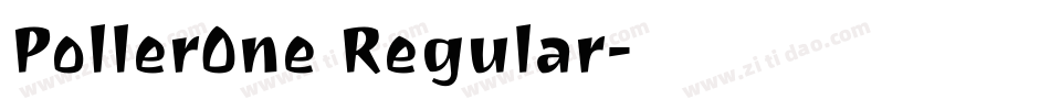 PollerOne Regular字体转换